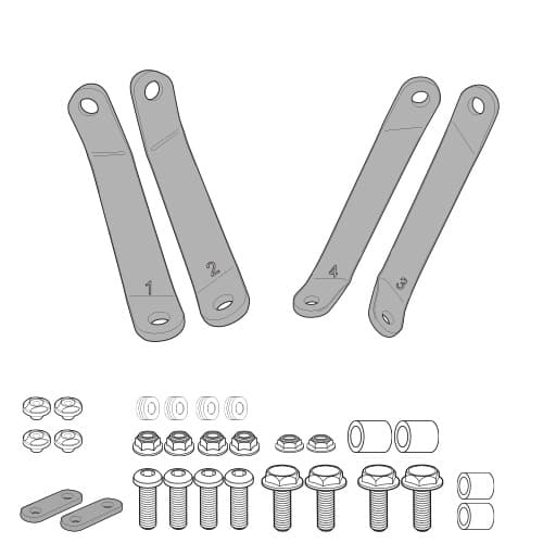 Kit Anclajes específico Givi Peugeot Tweet 50 125 image_1