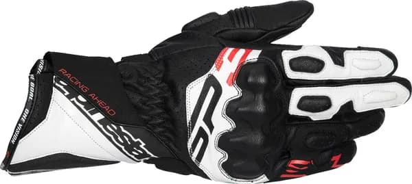 Guantes Alpinestars SP-3 Negro Blanco Rojo image_1