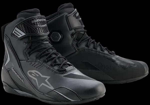 Botas Alpinestars FASTER-4 Drystar Negro Gris Botas Alpinestars FASTER-4 Drystar Negro Gris