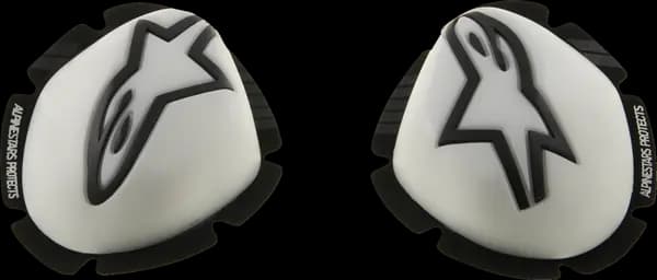 GP TECH KNEE SLIDER WHITE BLACK OS image_1