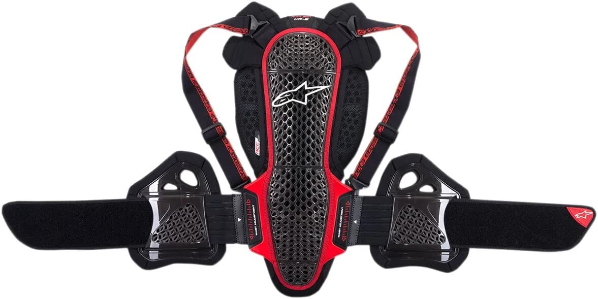 Espaldera Alpinestars Nucleon KR-3 Negor Rojo (Clonado) image_1